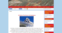 Desktop Screenshot of erkareisen.com